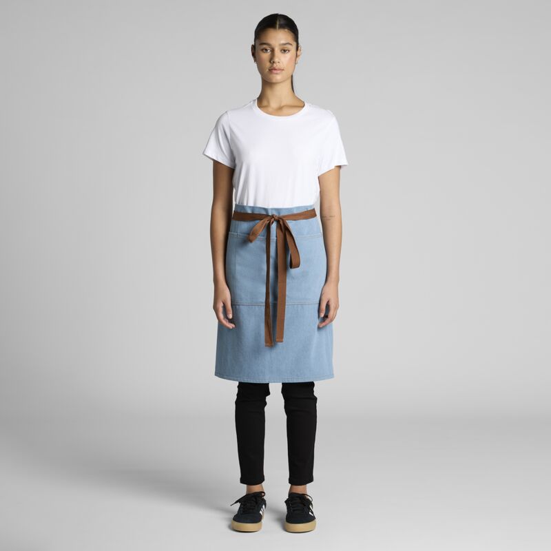 AS Colour Denim Half Apron Thumbnail