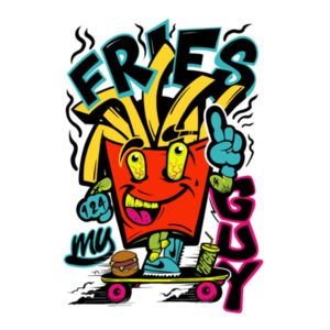 Kids FRIES MY GUY T-shirt Design
