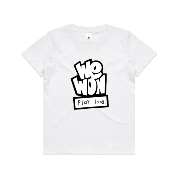 Kids WE WON LOGO T-shirt Thumbnail